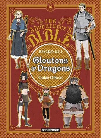 Couverture du livre « Gloutons et dragons : guide officiel » de Ryoko Kui aux éditions Casterman