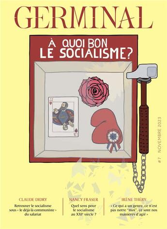 Couverture du livre « À quoi bon le socialisme? » de Revue Germinal aux éditions Bord De L'eau