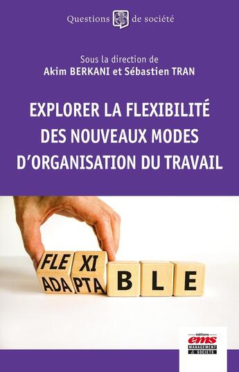 Couverture du livre « Explorer la flexibilité des nouveaux modes d'organisation du travail » de Collectif et Akim Berkani et Sébastien Tran aux éditions Ems