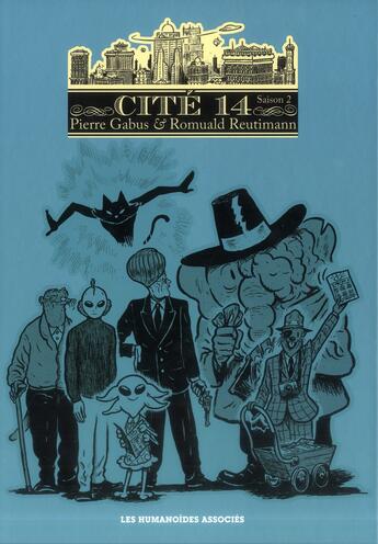 Couverture du livre « Cité 14 - saison 2 : Intégrale Tomes 1 à 6 » de Pierre Gabus et Romuald Reutimann aux éditions Humanoides Associes