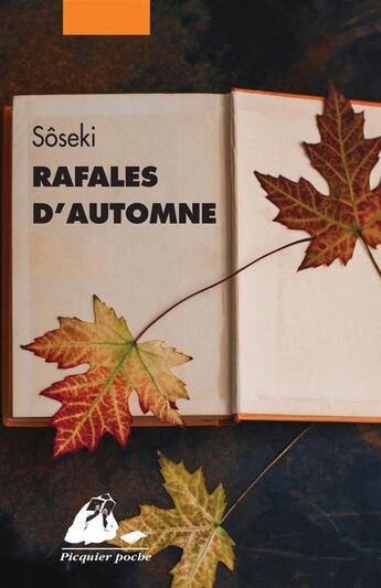Couverture du livre « Rafales d'automne » de Soseki aux éditions Picquier