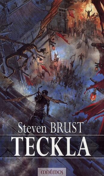 Couverture du livre « Teckla » de Steven Brust aux éditions Mnemos