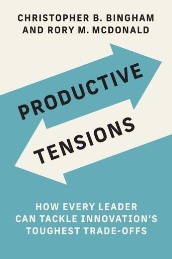 Couverture du livre « PRODUCTIVE TENSIONS » de Christopher B. Bingham et Rory M. Mcdonald aux éditions Mit Press