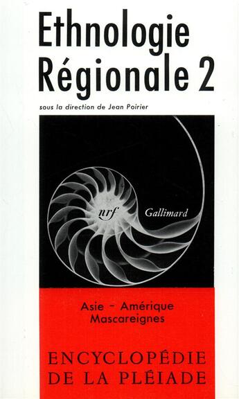 Couverture du livre « Ethnologie régionale t.2 » de  aux éditions Gallimard