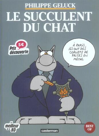 Couverture du livre « Les best-of du Chat Tome 3 » de Philippe Geluck aux éditions Casterman