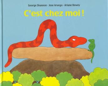 Couverture du livre « C est chez moi » de Shannon/Aruego/Dewey aux éditions Ecole Des Loisirs