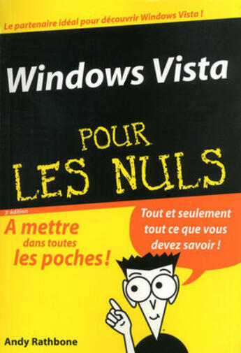 Couverture du livre « Windows Vista Pour les Nuls » de  aux éditions First Interactive