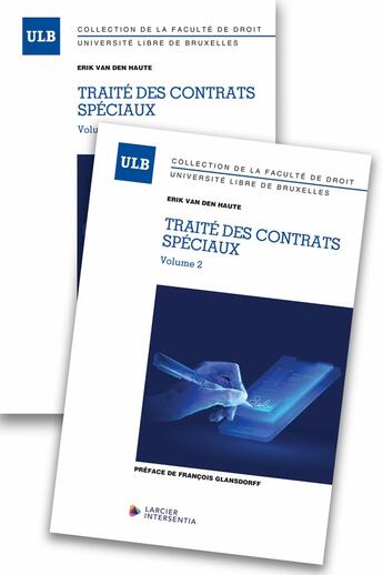 Couverture du livre « Traité des contrats spéciaux » de Erik Van Den Haute aux éditions Larcier