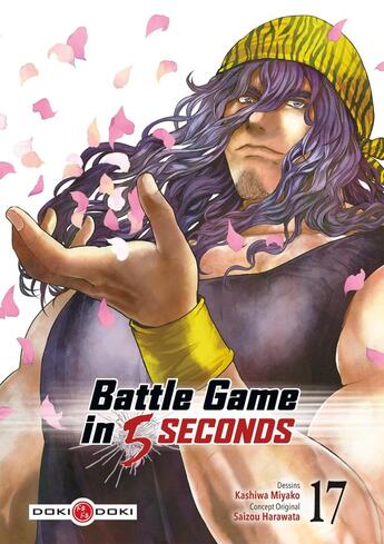 Couverture du livre « Battle game in 5 seconds Tome 17 » de Kashiwa Miyako et Saizo Harawata aux éditions Bamboo