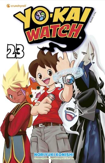 Couverture du livre « Yo-Kai Watch Tome 23 » de Noriyuki Konishi aux éditions Crunchyroll