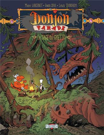 Couverture du livre « Donjon Parade t.2 : le sage du ghetto » de Joann Sfar et Manu Larcenet et Lewis Trondheim aux éditions Delcourt