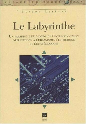 Couverture du livre « LABYRINTHE » de Pur aux éditions Pu De Rennes