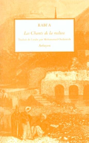 Couverture du livre « Chants de la recluse ned » de Rabia aux éditions Arfuyen