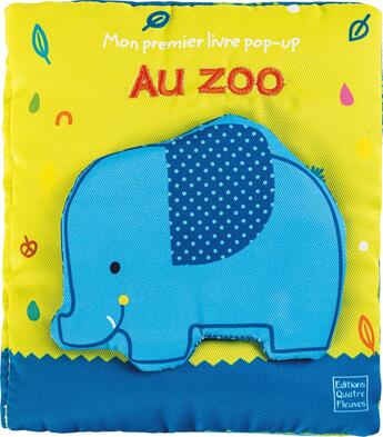 Couverture du livre « Au zoo » de Francesca Ferri aux éditions Quatre Fleuves