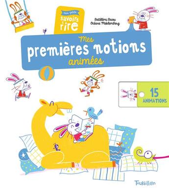 Couverture du livre « Mes premieres notions animees - mes petits savoirs a rire » de Bartelemi Baou aux éditions Tourbillon