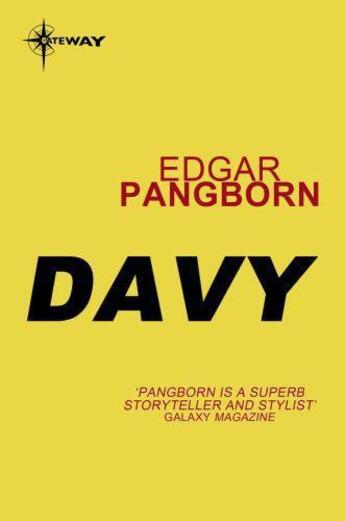 Couverture du livre « Davy » de Edgar Pangborn aux éditions Orion Digital