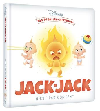 Couverture du livre « Mes premières histoires : Jack-Jack n'est pas content » de Disney aux éditions Disney Hachette