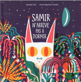 Couverture du livre « Samir n'arrive pas à dormir » de Davide Cali aux éditions Gallimard-jeunesse