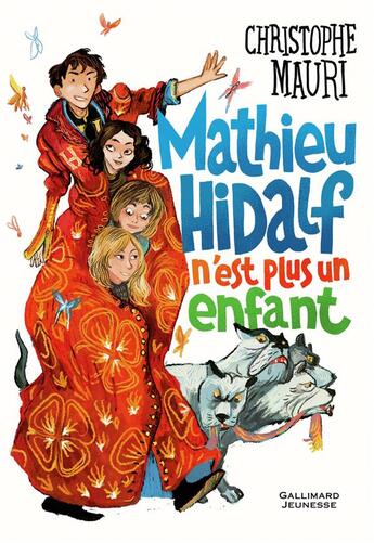 Couverture du livre « Mathieu Hidalf n'est plus un enfant » de Benjamin Bachelier et Christophe Mauri aux éditions Gallimard-jeunesse