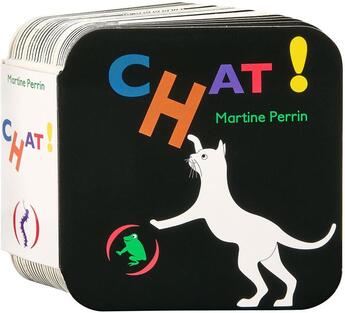 Couverture du livre « Chat ! » de Martine Perrin aux éditions Des Grandes Personnes