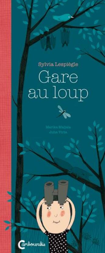 Couverture du livre « Sylvia Lespiègle t.2 ; gare au loup » de Marika Maijala et Juha Virta aux éditions Cambourakis