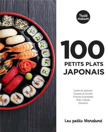 Couverture du livre « Les petits Marabout ; 100 petits plats japonais » de  aux éditions Marabout