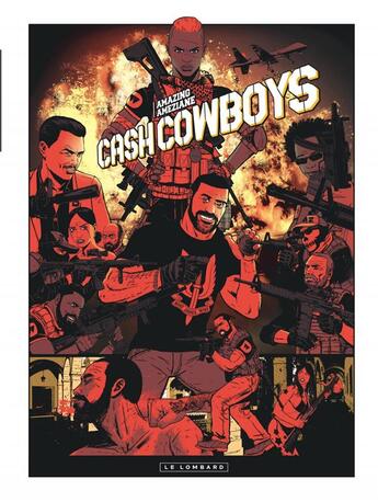 Couverture du livre « Cash cowboys » de Amazing Ameziane aux éditions Lombard