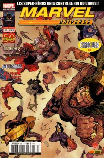 Couverture du livre « Marvel Universe n.30 : chaos war t.2 » de Marvel Universe aux éditions Panini Comics Mag