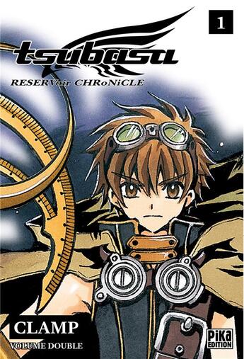 Couverture du livre « Tsubasa RESERVoir CHRoNiCLE : Intégrale vol.1 : Tomes 1 et 2 » de Clamp aux éditions Pika