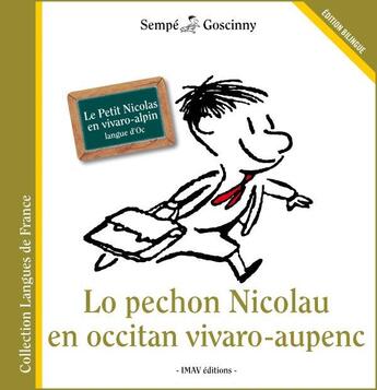 Couverture du livre « Le petit Nicolas en vivaro-alpin » de Jean-Jacques Sempe et Rene Goscinny aux éditions Imav