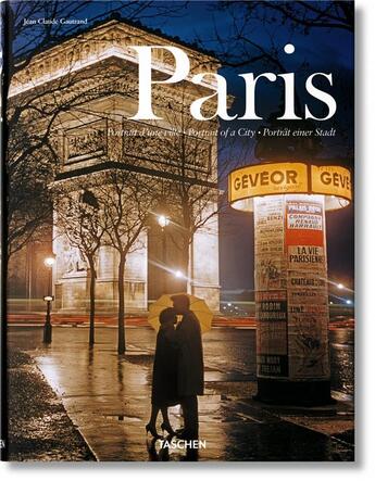 Couverture du livre « Paris ; portrait d'une ville » de  aux éditions Taschen