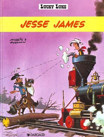 Couverture du livre « Lucky Luke T.4 ; Jesse James » de Rene Goscinny et Morris aux éditions Lucky Comics