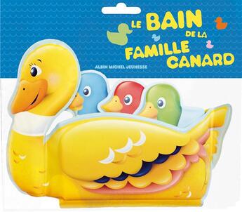 Couverture du livre « Le bain de la famille Canard » de Paul Dronsfield aux éditions Albin Michel