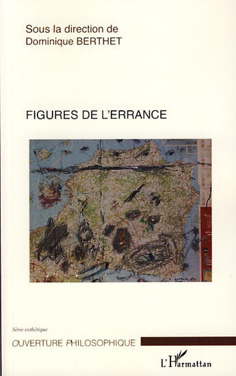 Couverture du livre « Figures de l'errance » de Dominique Berthet aux éditions L'harmattan