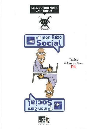 Couverture du livre « Mon rézo social » de Pil aux éditions Les Points Sur Les I