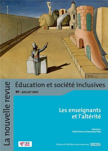 Couverture du livre « Revue nr-esi n 91. les enseignants et l'alterite » de  aux éditions Champ Social