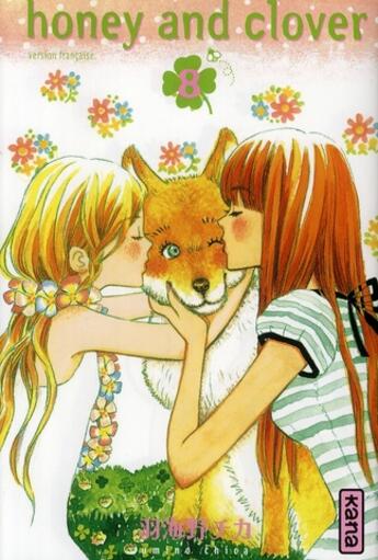 Couverture du livre « Honey et clover Tome 8 » de Chica Umino aux éditions Kana