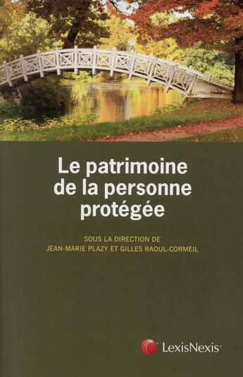 Couverture du livre « Le patrimoine de la personne protégée » de Gilles Raoul-Cormeil et Jean-Marie Plazy aux éditions Lexisnexis