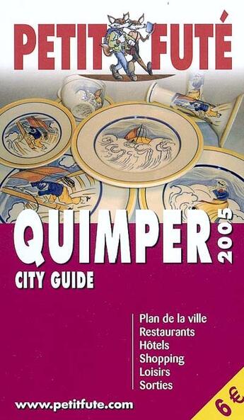 Couverture du livre « QUIMPER » de Collectif Petit Fute aux éditions Le Petit Fute