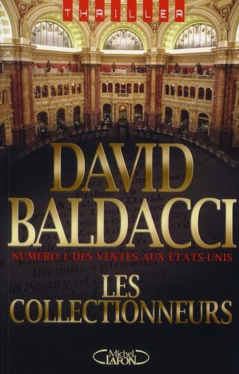 Couverture du livre « Les collectionneurs » de David Baldacci aux éditions Michel Lafon