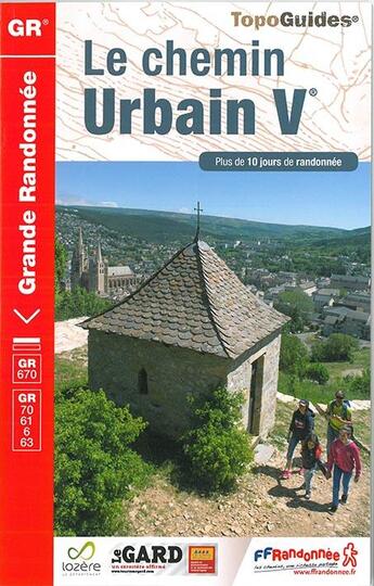 Couverture du livre « Le Chemin d'Urbain V » de  aux éditions Ffrp