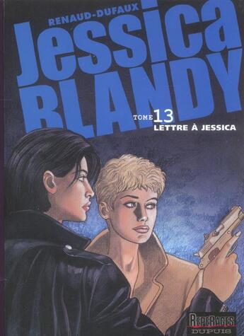 Couverture du livre « Lettre a jessica » de Jean Dufaux et Renaud aux éditions Dupuis