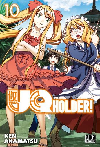 Couverture du livre « UQ holder ! Tome 10 » de Ken Akamatsu aux éditions Pika