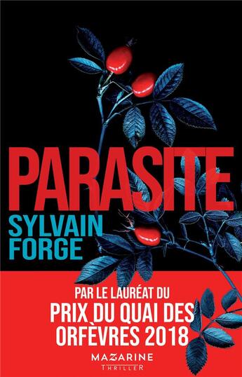 Couverture du livre « Parasite » de Sylvain Forge aux éditions Mazarine