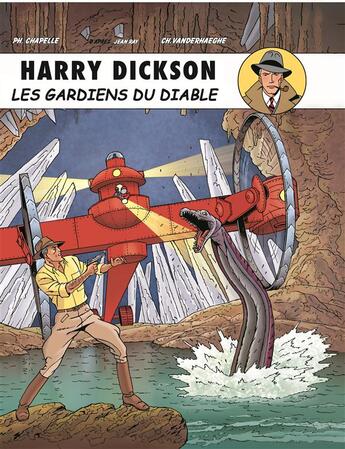 Couverture du livre « Harry Dickson Tome 10 : les gardiens du diable » de Christian Vanderhaeghe et Philippe Chapelle aux éditions Arts Et Bd