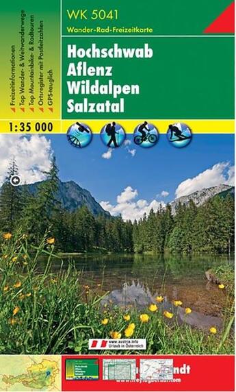 Couverture du livre « **Hochschwab Aflenz Wildalpen » de  aux éditions Freytag Und Berndt