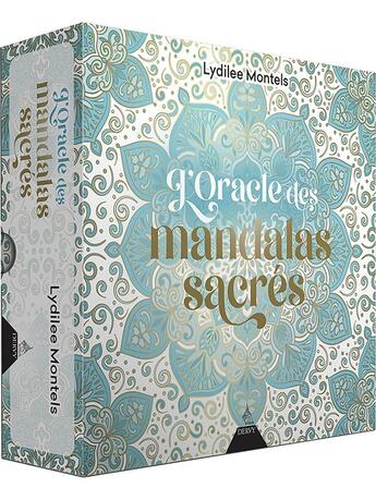 Couverture du livre « L'oracle des mandalas sacrés » de Lydilee Montels aux éditions Dervy