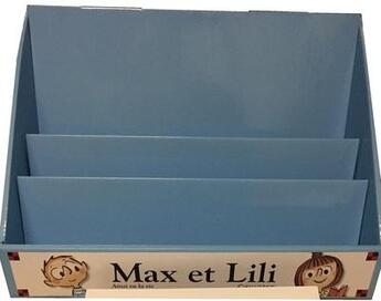 Couverture du livre « Presentoir bleu - max et lili e.44.3.0 » de  aux éditions Calligram