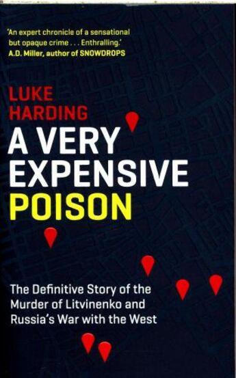 Couverture du livre « A VERY EXPENSIVE POISON » de Luke Harding aux éditions Faber Et Faber