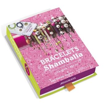 Couverture du livre « Bracelets Shamballa » de Sandra Lebrun aux éditions Larousse